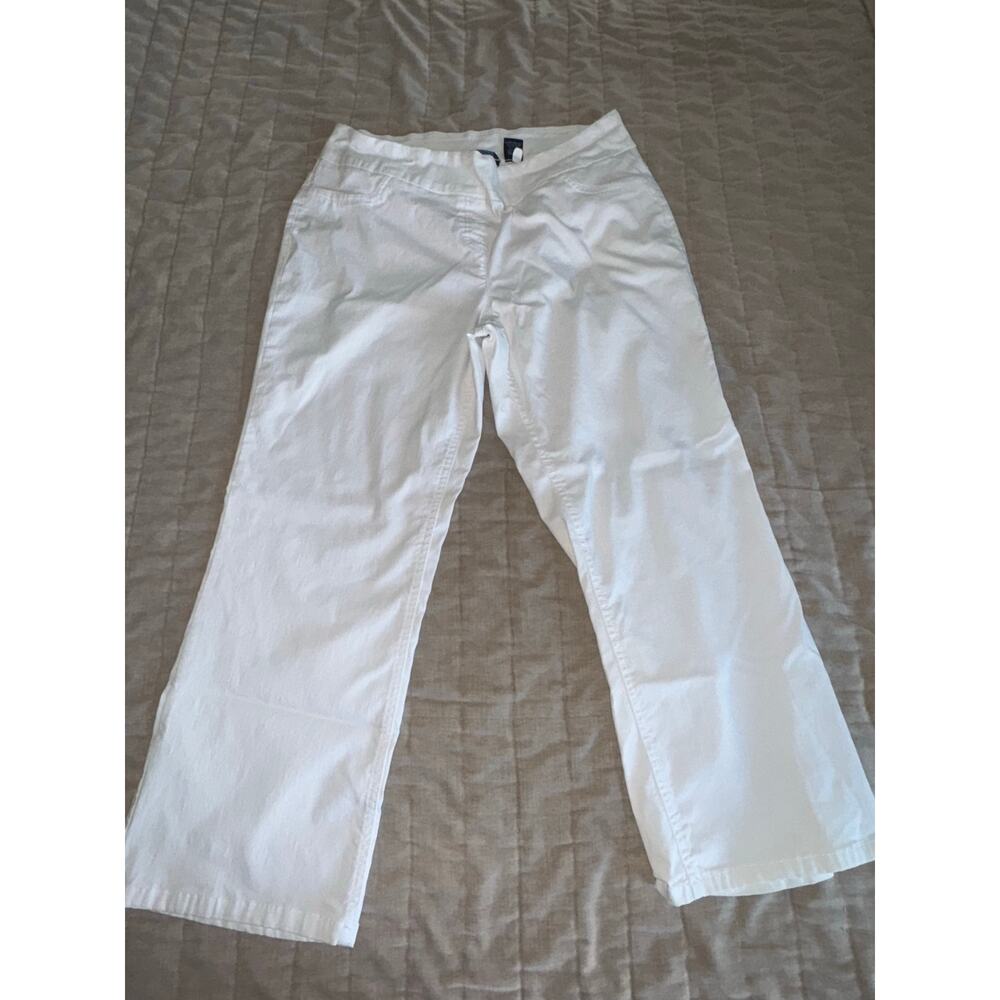Women's Westbound White Pants size plus size 18W short